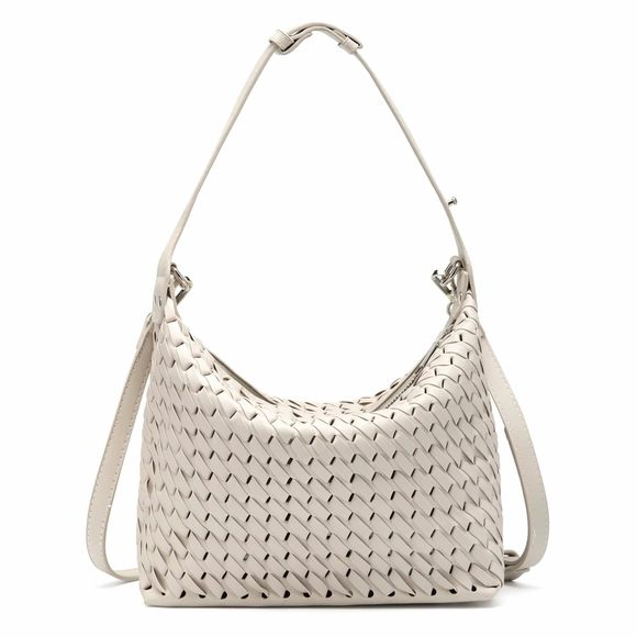 Vegan Leather Hobo Bag -Soft Handbag, Shoulder Or Crossbody Purse :v - Picture 1 of 6